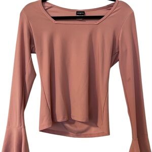 Pink Y2K top